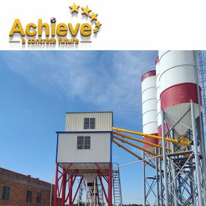 Wholesale Ready Mixed Concrete Batching Plant 60 CBM Per Hour PLC Control from china suppliers