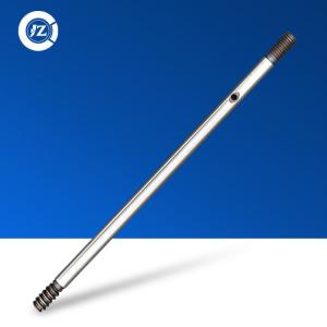 Wholesale #45 steel 12mm knurled keyway threaded electric fan motor shaft for home application from china suppliers