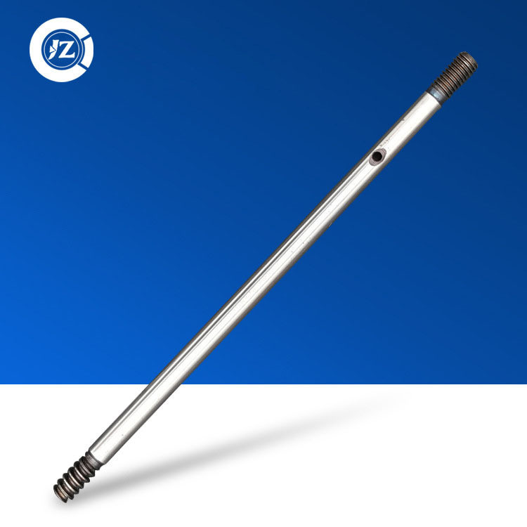 #45 steel 12mm knurled keyway threaded electric fan motor shaft for industrial fan part