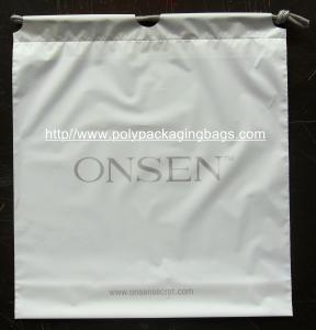 Wholesale White Double Layer Drawstring Plastic Bags Waterproof Bag For Iphone from china suppliers