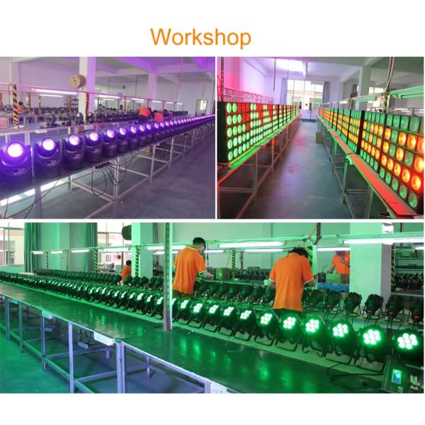LED 10*60W RGBW LCD RDM Bar Stage Light with IP20