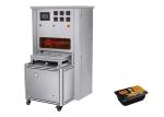 MAP Rectangle Tray Sealing Machine Semi Automatic Food Packaging Thali Packing