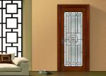 Fireproof Bevel Clear Sliding French Patio Doors , Safety French Glass Sliding