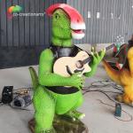 Outdoor Life Size Animatronic Dinosaurs Band 1.8 Meters Height For Dinosaur Park