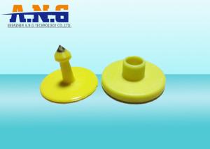 China 125KHz EM4305 TPU RFID Passive Rfid Animal Tags For Cattle Sheep , Dia 30mm on sale