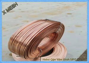 Wholesale Copper Galvanized Binding Wire , Galvanized Barbed Wire 350 - 550 MPa Tensile Strength from china suppliers