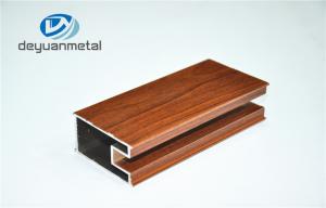 Wholesale Doors And Window Aluminium Profile , Wood Grain Aluminum Structural Shapes from china suppliers
