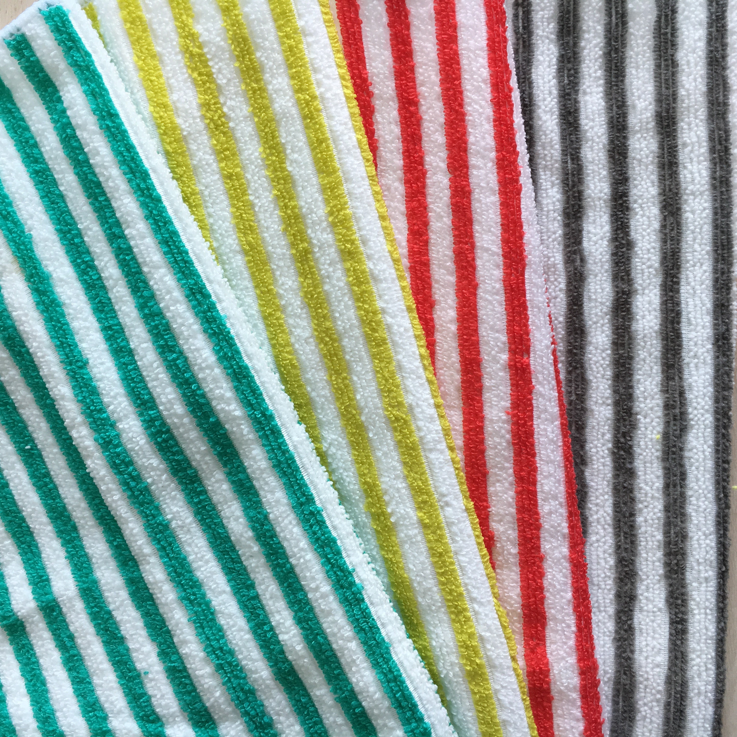 cationic colored single side strip kitchen towels clean wipes