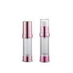 Rose Gold 30ml UV Aluminum Airless Pump Bottle Used For Skincare Application