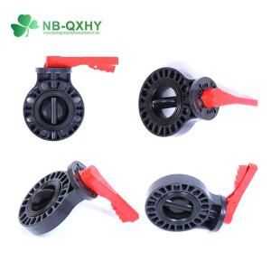Wholesale NB-QXHY CPVC UPVC 304 DN50-200 DIN Standard PVC Water Butterfly Valve for Industrial from china suppliers