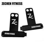3 Mm Crossfit Hand Grips 2 Hole Black Suede Microfiber LeatherGymnastics Palm