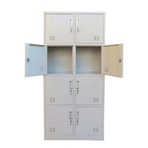 Wholesale 8 Door Cyber Lock Steel Storage Locker 0.7mm Thickness For Gym from china suppliers