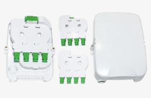 Wholesale 8 Fibers Fiber Optic Distribution Box Wet Proof Fiber Optic Splitter Box For FTTH from china suppliers