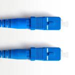 FC SC LC ST UPC Optical Fiber Optic Patch Cord Yellow Fiber Jumper Cables