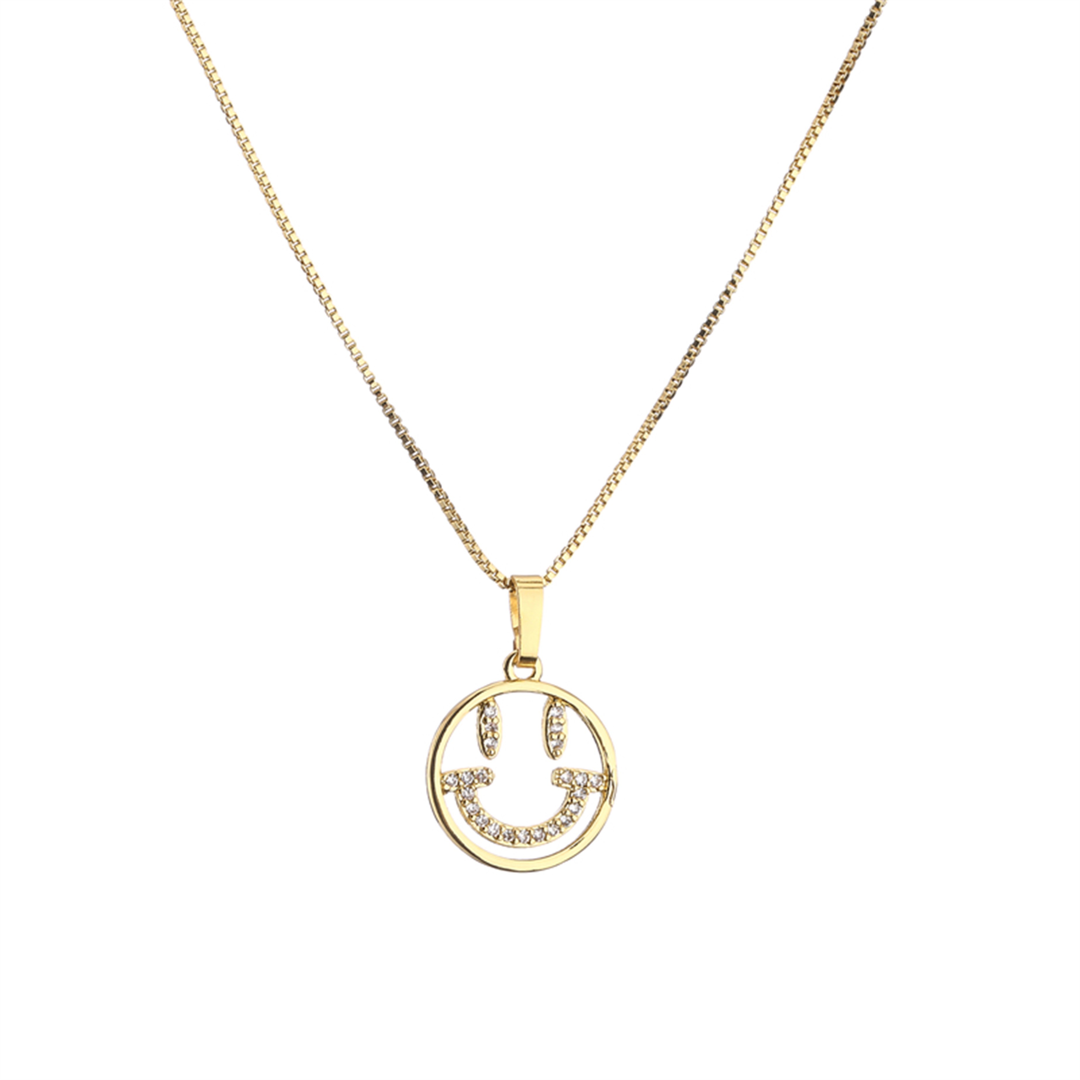 Smiley 18K Gold Jewelry Set