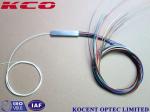 Mini Tube Blockless Type Fiber Optic PLC Splitter 1x16 2x16 0.9mm Pigtail