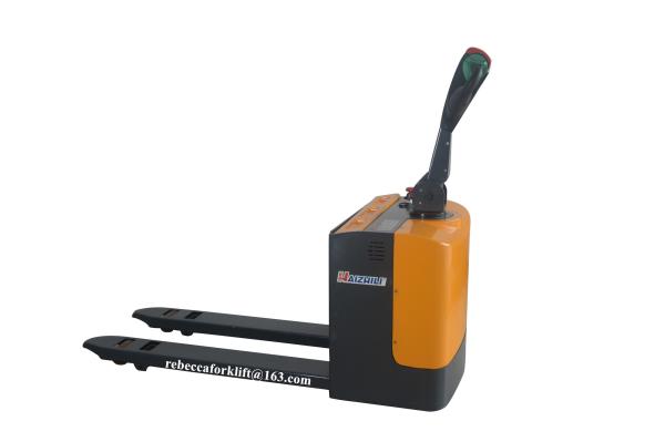 1500kg Warehouse Lift Truck , Electric Power Pallet Jack With Horizontal Drive