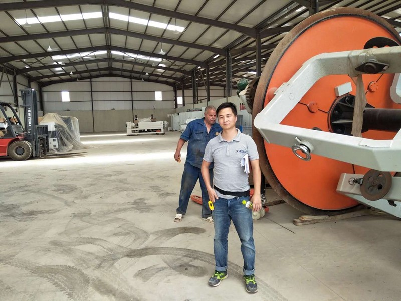 CLY Cradle Type Cable Laying Up Machine For Copper Core Wires