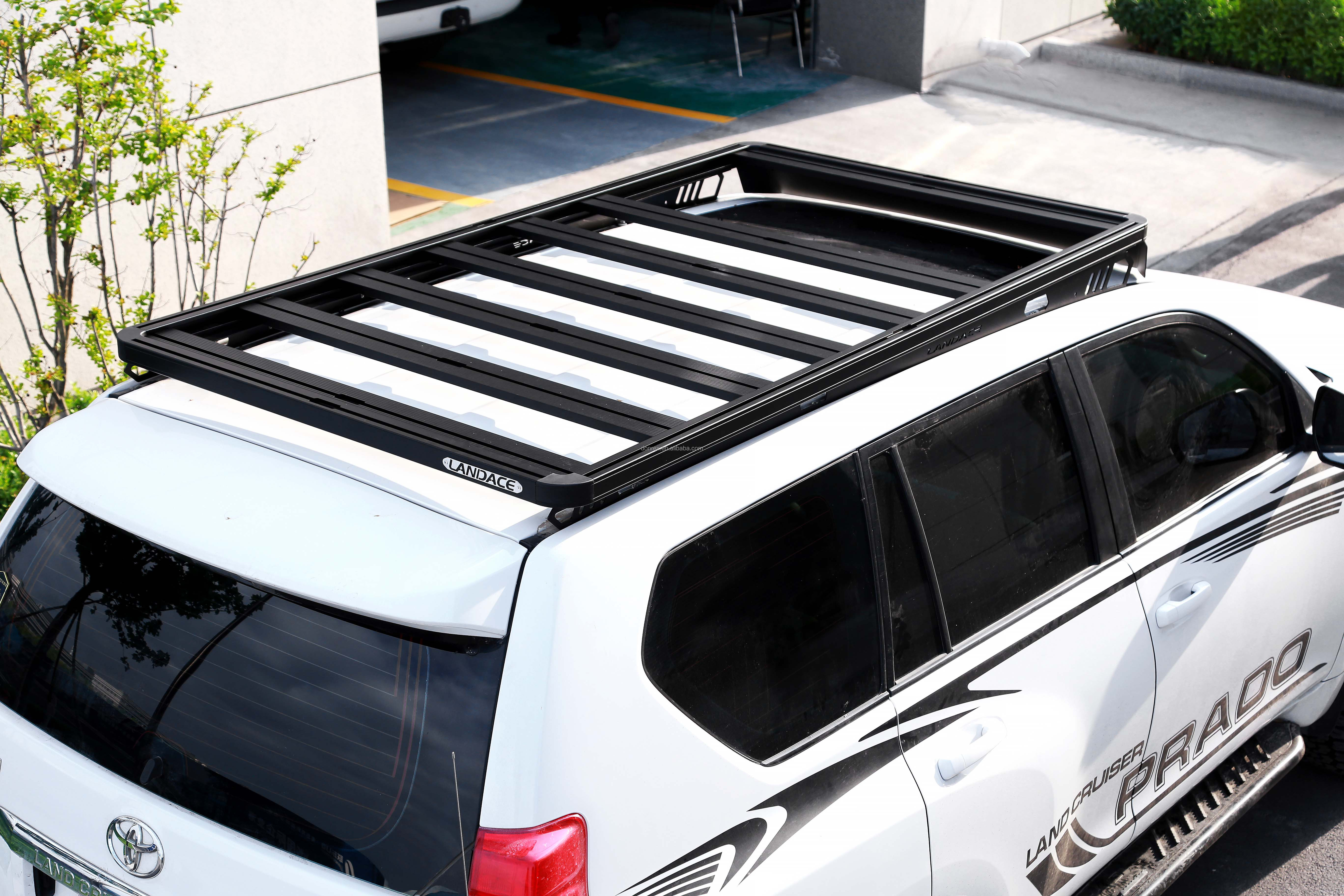 32KG Low Profile Universal Roof Rack Cross Bars For Toyota Prado Land Cruiser LC150