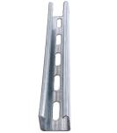 Mild Steel Galvanized Metal Strut Channel Integrated Slotted Curved Unistrut