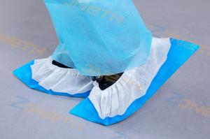 Wholesale Weatherproof Elastic Cpe Pvc Reusable Plastic Shoe Covers from china suppliers
