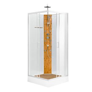 Wholesale Square Bathroom Shower Cabins White Acrylic ABS Tray white aluminium from china suppliers
