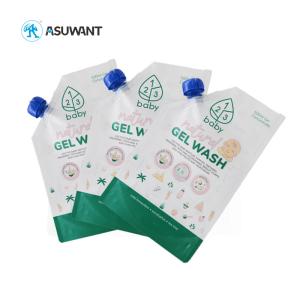 Wholesale Soft Beverage Squeeze Baby Food Liquid Stand Up Spout Pouch from china suppliers