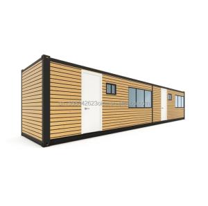 Wholesale Hotel 40 Feet 2 Bedroom Living Container House Customized Color Prefab Premade Modular Tiny Movable Shipping Portable Homes from china suppliers