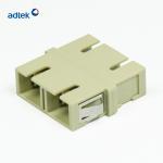 SC MM UPC Duplex Fiber Optic Cable Adapter UL94-V0 Flammability Rate