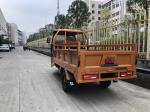 32Ah Storage Battery Heavy Duty Closed Cabin Adult Tricycle with Keel 40*100mm