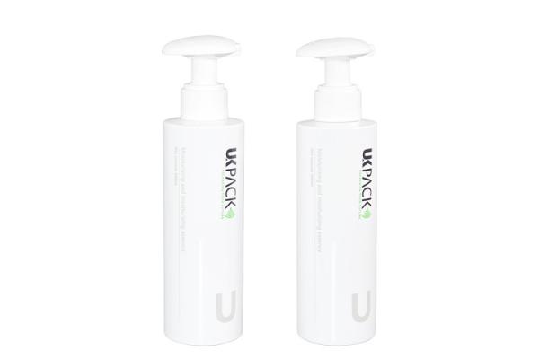 200ml PET Remover Pump Bottle Personal Care PCR Pump And Bottle Cosmetic