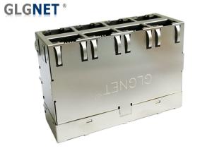 Wholesale RoHS UL Stacked Magnetic Modular Jack 10G RJ45 2x4 Green Yellow LED from china suppliers