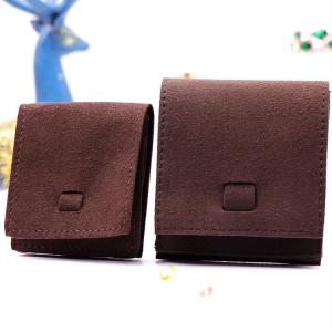 Wholesale Flap Fabric Drawstring Gift Bags Embossed Logo With Microfiber Material from china suppliers