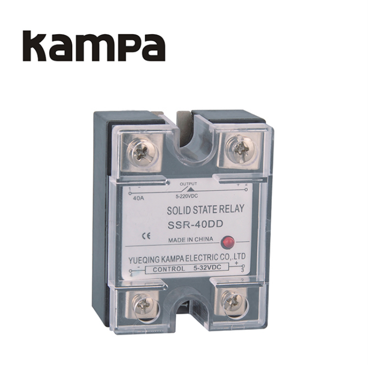 Solid State Relays Kampa SSR-40DD 40A SSR 3-32V DC to 12-60V DC Relay Module for PID Temperature Controller