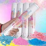 Wholesale Confetti Powder Cannon Gender Reveal Party Supplies Popper- Smoke