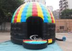 Kids N adults party inflatable disco dome bouncy castle made of lead free pvc