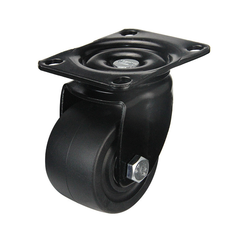 Industry Duty Black Low Gravity 2.5inch 3inch 600kg Castor