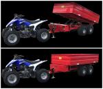 12v Hydraulic Power Unit For Farm Tipping Trailer; Hydraulic Pump with Battery;