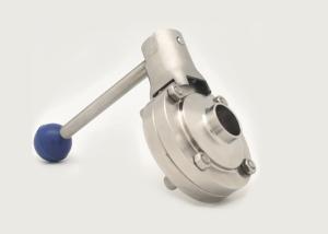 Wholesale 1.4301 / 1.4404 Stainless Steel Sanitary Valves High Performance Chemical Resistance from china suppliers