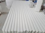 Marble Like Vein Engineering Bianco Carrara Countertop , Hard White Quartz
