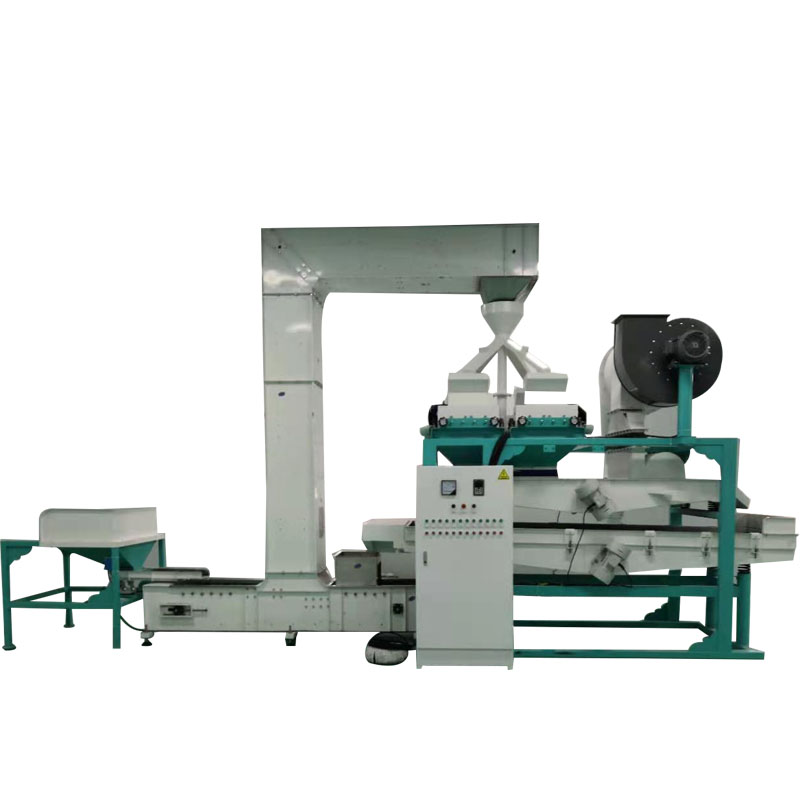 Automatic Plastic Recycle Machine Pistachio Sheller Production Line For Nut Processing Plant
