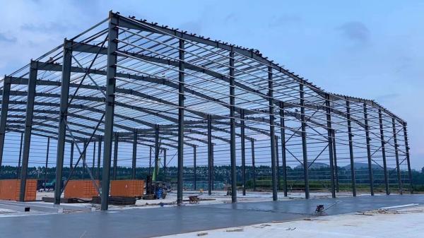 Warehouse Workshop Prefabricated Steel Structure Building With Paint /