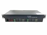 Rack 1080P/60Hz Lossless Dvi To Fiber Video Converter Transceiver Receiver