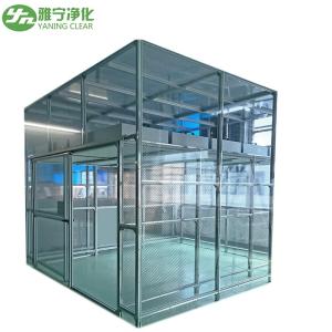 Wholesale Yaning Hard Wall Semiconductor Clean Room Acrylic Sheet / Toughened Glass Modular Cleanroom from china suppliers