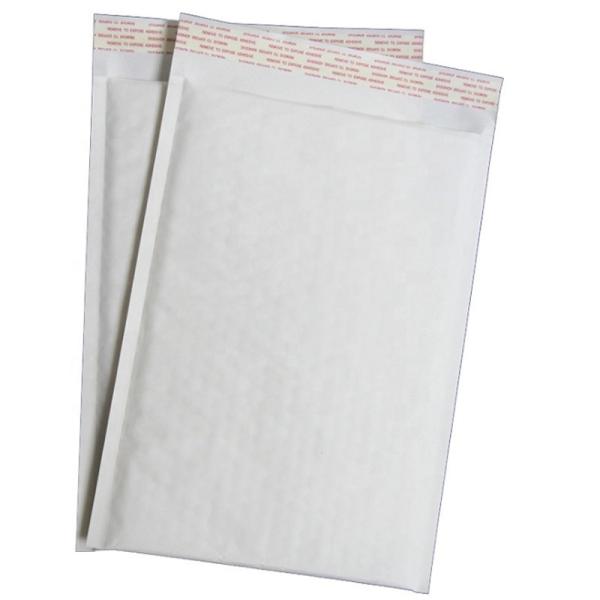 OEM Tamper Evident Strong Adhesive Bubble Mailer Envelope 180*200mm Kraft