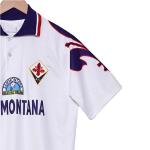 1995-1996 Season Away Fiorentina Retro Jersey Classic Supports Custom Numbers
