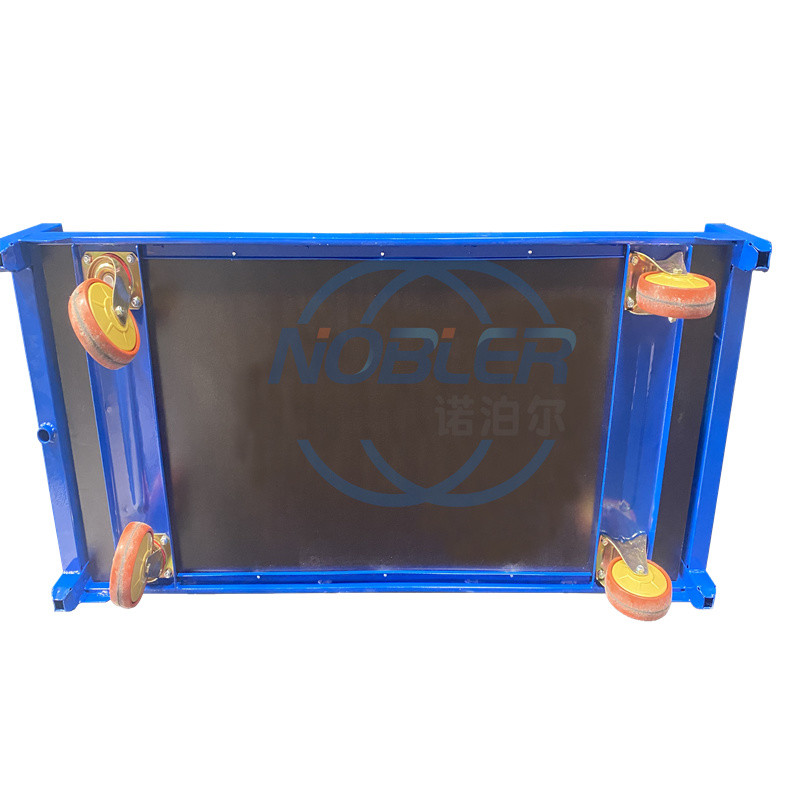 Hot Dip Galvanized Danish Flower Trolley 40KG/shelf Loading Capacity