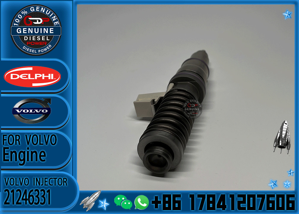 Diesel Injection System Parts Diesel Fuel Injector 21244717 21246331 21446260 21451295 For Volvo
