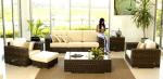 5pcs pool wicker furniture
