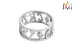 2.5g Stainless Steel Hollow Ring